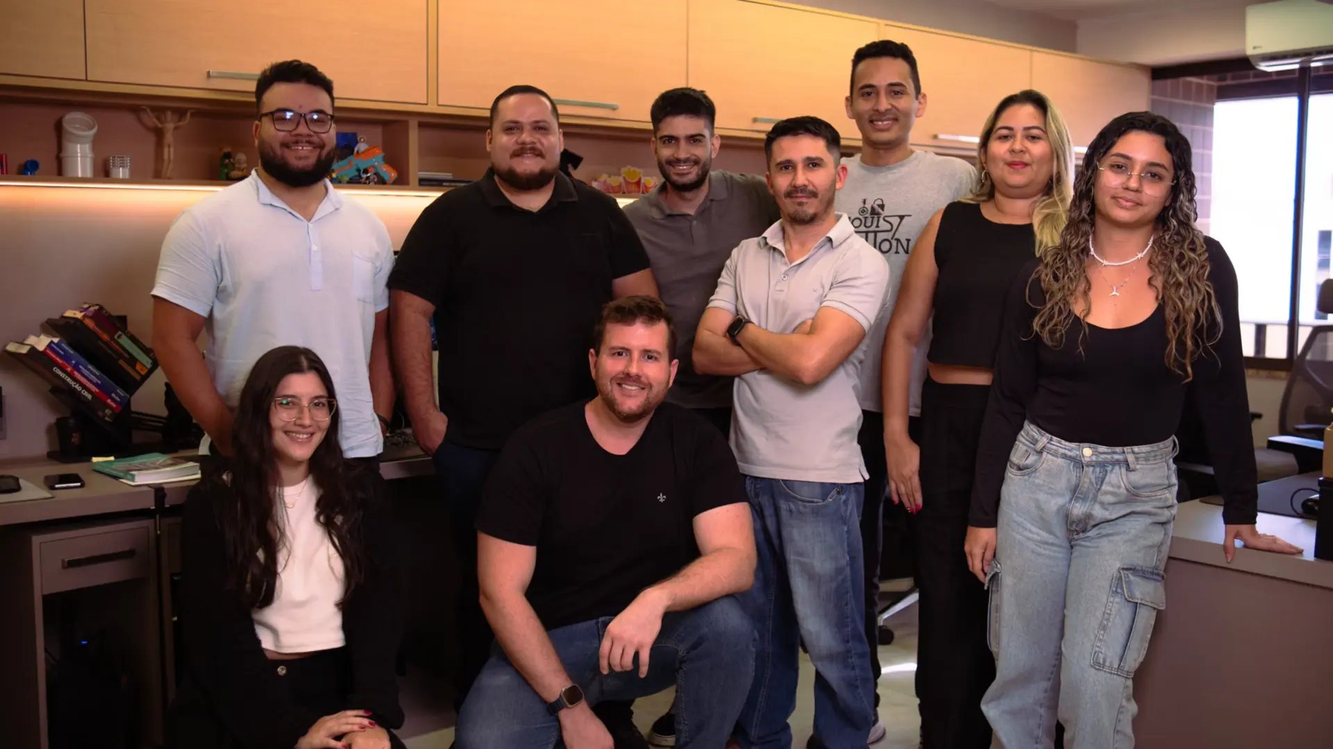 IEX Projects engineering team at the Brazil production office